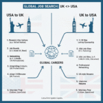 How to Get Job in UK from USA and How to Get Job in USA from UK